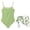 c-1275Light Green768, variant on MEZZALL Children Girls Strappy Hollow Out One-Pieces Monokini Swimsuit For Kids Solid Color Tops With Skirt Beach Cute Summer Beachwear
