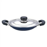 Tabakh by Vinod Appachetty Non Stick Appam Pan with Stainless Steel Lid, 215mm
