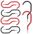 thumbnail image 4 of 10pcs Bike Hook Utility Hook Garage Organization Hook Bike Wall Mount Hanger, 4 of 8