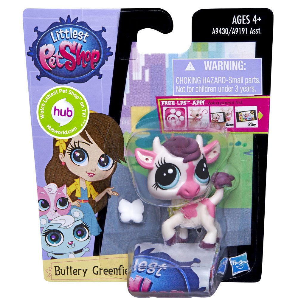 Littlest Pet Shop Get the Pets Single Pack Buttery Greenfield Walmart