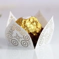 thumbnail image 2 of 50Pcs/Set Candy Box Western Style Hollow Pattern Elegant Safe Wedding Chocolate Wrapping Box Party Supplies Candy Box, 2 of 7