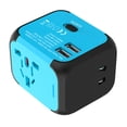 thumbnail image 3 of Adaptador de enchufe Toma de corriente Cargador de viaje Carga rápida con 2 puertos USB para exteriores, 3 of 8
