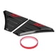 thumbnail image 3 of Par de molduras para la ventilación lateral del guardabarros, accesorio de modificación estilo ST RS para Ford Focus MK 2Red, 3 of 14