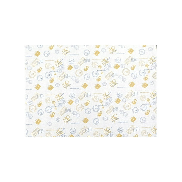 Pisexur Batería de cocina 50 hojas de papel para envolver sándwiches, papel antigrasa, papel para envolver hamburguesas, papel para arroz y queso, papel antigrasa par para la cocina del hogar
