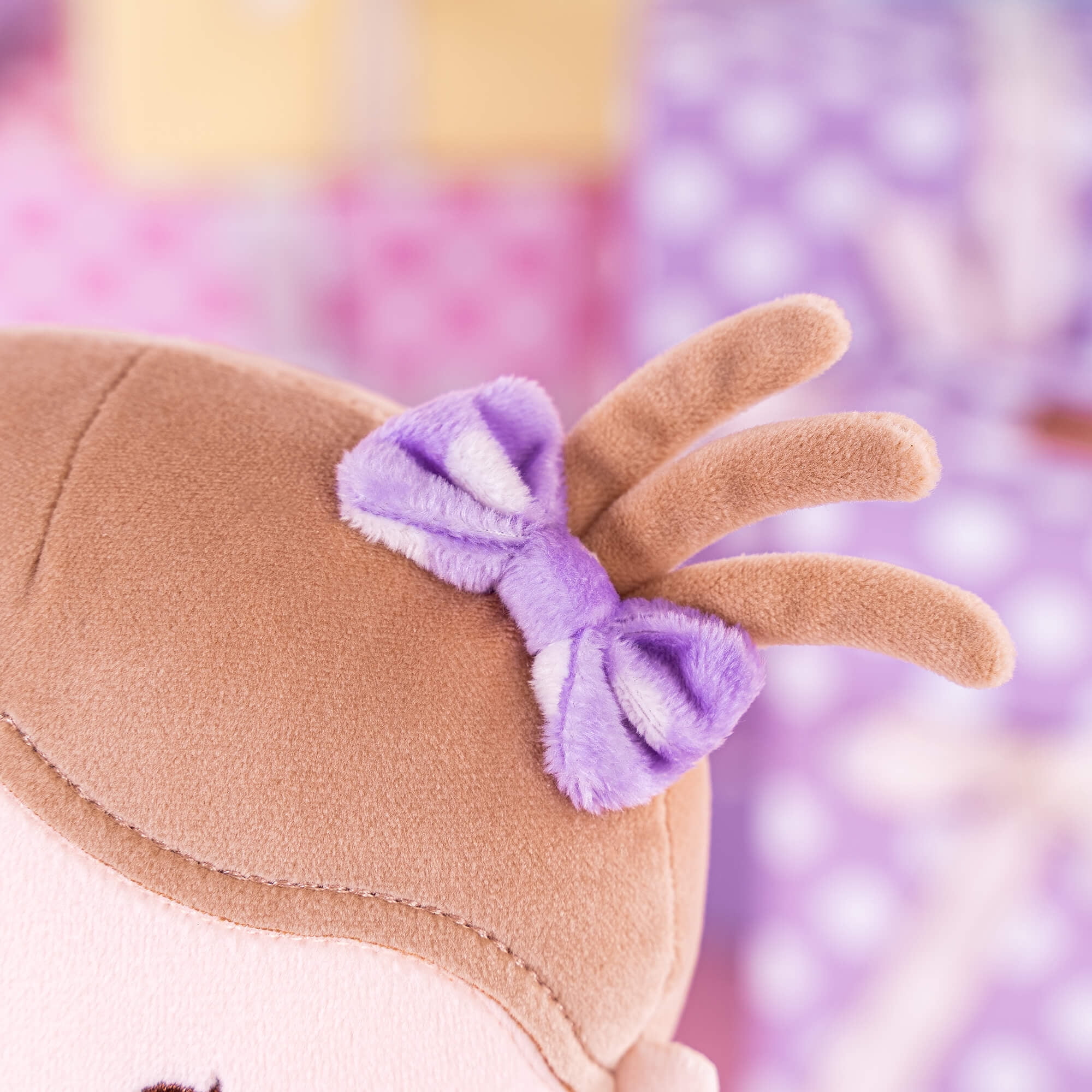 First Baby Doll Baby Dolls Girl Toys Baby Girl Gifts Purple Polka Dot Dress 13inches