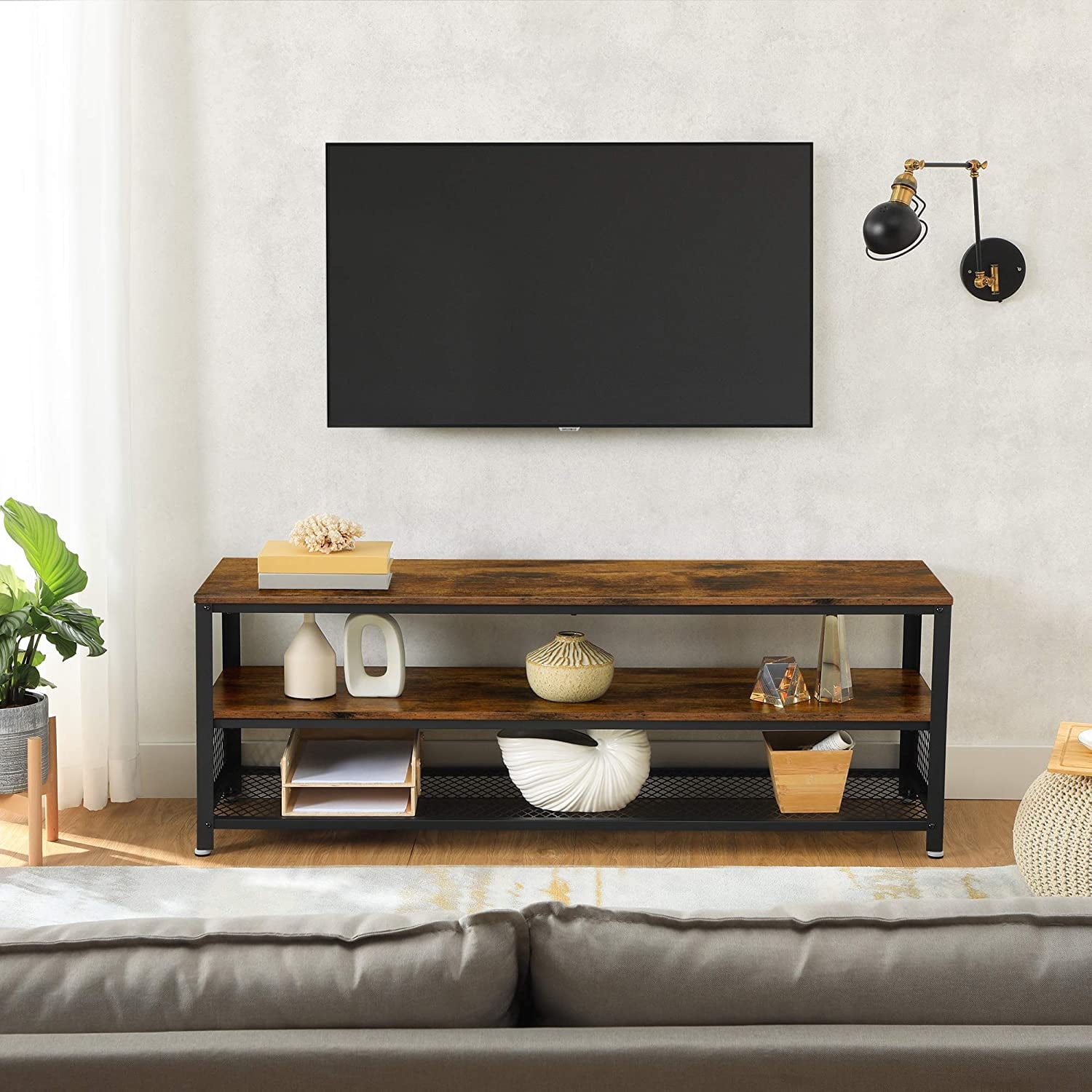 TV Stands for up to 60inch Televisions for Living Room, Entertainment Center with Storage