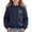 Navy, variant on Girls Sweatshirt Girls Leopard Print Bow/Heart Graphic Pullover Tops Casaul Fall Sweatshirt Size 9-10 Years