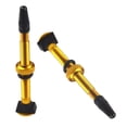 thumbnail image 4 of Vástago de válvula de aleación sin cámara, 1 par, válvulas de bicicleta de montaña Presta de 60mm dorado Zulema Válvula Tubeless Bike, 4 of 7