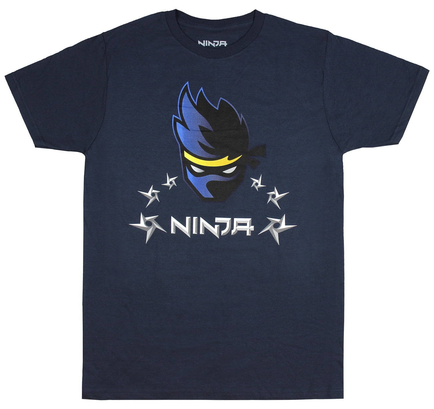 Ninja Tee Front And Back Design T-Shirt Kids Adults Fortnite Youtuber Twitch 