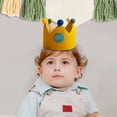 thumbnail image 2 of LCXmlly Photo Shoot Prop Hat Newborn Birthday Hat with Buckles Adjustable Party Hat for Photo Prop, 2 of 6