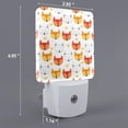 thumbnail image 2 of Balery Cute Fox with Heart Luz Nocturna LED con Sensor Automático, Enchufe con Sensor Crepuscular, Luz Suave de 0.5W para Dormitorio, Pasillo, Baño-EU, 2 of 7