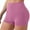 Pink, variant on Wensltd Women's High Waist Yoga Workout Shorts Tummy Control Fitness Athletic Running Shorts