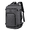 Gray, variant on Travel Backpack, Carry On Weekender Backpack with Shoe Compartment, Wet Pocket, Luggage Strap and 17 in Laptop Storage, Black