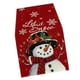 thumbnail image 3 of Camino de mesa navideño Decoración de mesa navideña Moda Let It Snow Creativo para rojo, 3 of 9
