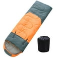 thumbnail image 2 of LJNYFDC Machine Washable Sleeping Bag Rectangular Adult Sleeping Bag with Zipper Soft Lining Adjustable Design Machine Washable Outdoor Hiking Sleeping Bag, 2 of 7