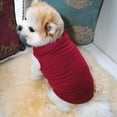 thumbnail image 4 of Dog Shirt Cotton Shirt,Pet Breathable Soft Basic Clothes for Small Medium Larg Boy Girl Dogs, 4 of 7