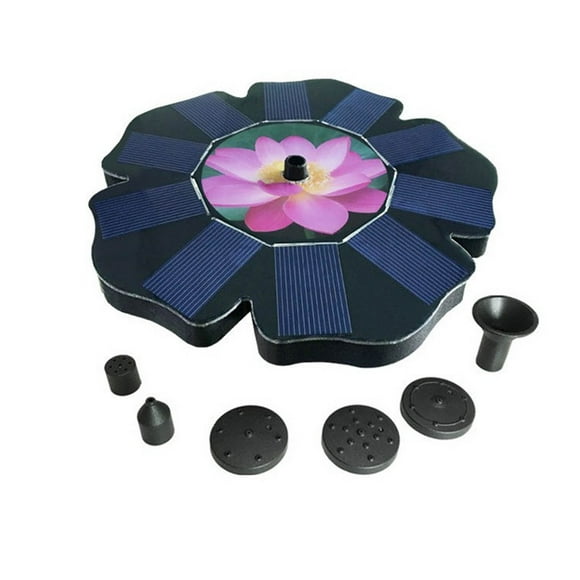 GGdda Up to 50% off Water Sprinklers Solar Pump Freestanding Floating Solar Bird Bath Water Pump Garden Bird Bath Decor Plant Watering Devices 7.5*7.5*3.9Inch (Clearance) Plastic