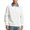White, variant on TOUMENY Men Sweater Fall Winter Collared Long Sleeve Solid Casual Comfy Tops Men Color Block Loose Half-Zip Pullover Black L