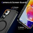 thumbnail image 4 of ShellTech for Samsung Galaxy S24 Magnetic Case Compatible with Magsafe Dual Layer Military-Grade Protection Heavy Duty Shockproof Rugged Protective Cover for Samsung S24,B, 4 of 7