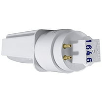 Lunera G24Q 4-Pin Horizontal CFL LED Light Bulb, 11W, 1445 Lumen, 2700K CCT, Ballast Driven, 4th Generation, Plug-and-Play 4-Pin Compact Fluorescent Lamp Replacement