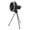 Black, variant on Tibvox Hanging Fan Camping Lamp Tripod Fan Ceiling Fan Rechargeable for Friend Birthday