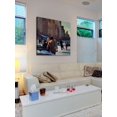 thumbnail image 4 of "Skaters in Central Park" by John Falter Painting Print on Canvas, 4 of 7