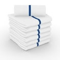 thumbnail image 5 of JMR Kitchen Bar Mops Cleaning Towels 12/24 Pack,16x19 Inch,Cotton,Restaurant Towels Cleaning Towels Or Home Kitchen Shop Towels and Rags 12, Blue Stripe, 5 of 13