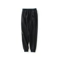thumbnail image 4 of Piuwrlz Teen Sweatpants Boys Jogger Pants Loose Pant Black Size 11 Years, 4 of 5