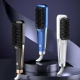 thumbnail image 1 of Portable Hair Straightening Comb Lightweight Durable Hair Flat Iron for Hairdressing, 1 of 5