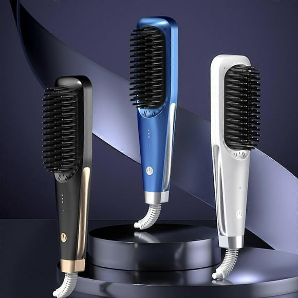 Portable Hair Straightening Comb Lightweight Durable Hair Flat Iron for Hairdressing