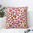 thumbnail image 4 of Pofeuu Squirrel In The Forest Print Double-sided plush pillowcase Square Throw Pillow Covers Pillows Cover for Living Room Bedroom Sofa Couch Cushion Cover（No pillow core）-16"x16", 4 of 7