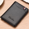 thumbnail image 4 of Portatarjetas Ultrafino para Hombre, Cartera, MaletíN, PortáTil, Anti DesmagnetizacióN, Tarjetero para Documentos, Negro, 4 of 8