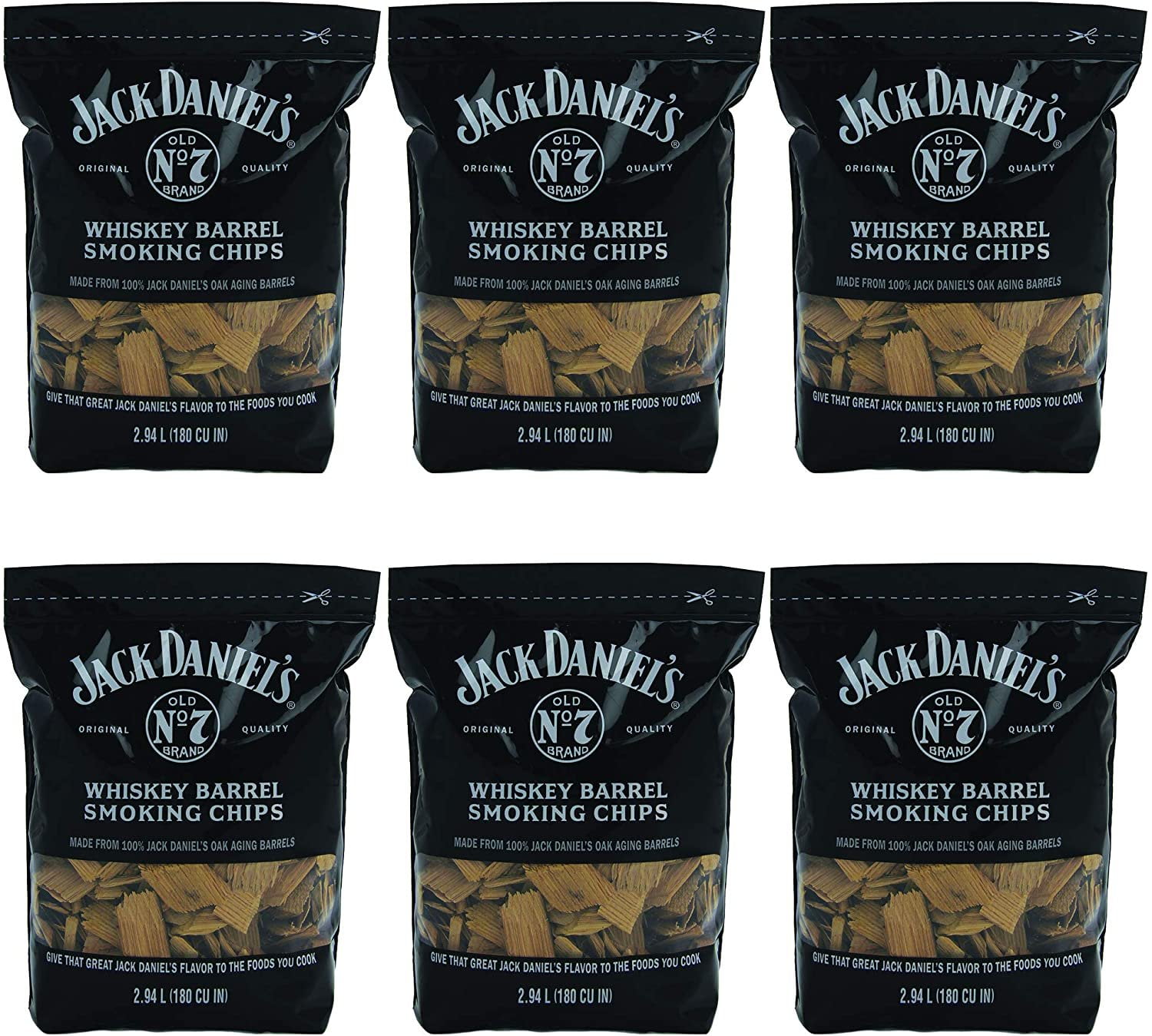 Jack Daniels 01749 Wood BBQ Smoking Chips Barbecuing Grilling Cooking Flavor for sale online 