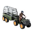 thumbnail image 4 of 1 juego de simulación de motocicleta de conductor de granja, juguete realista, miniadorno de granja, 4 of 8
