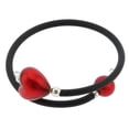 thumbnail image 3 of GlassOfVenice Murano Glass Venetian Glamour Heart Bracelet - Red, 3 of 3