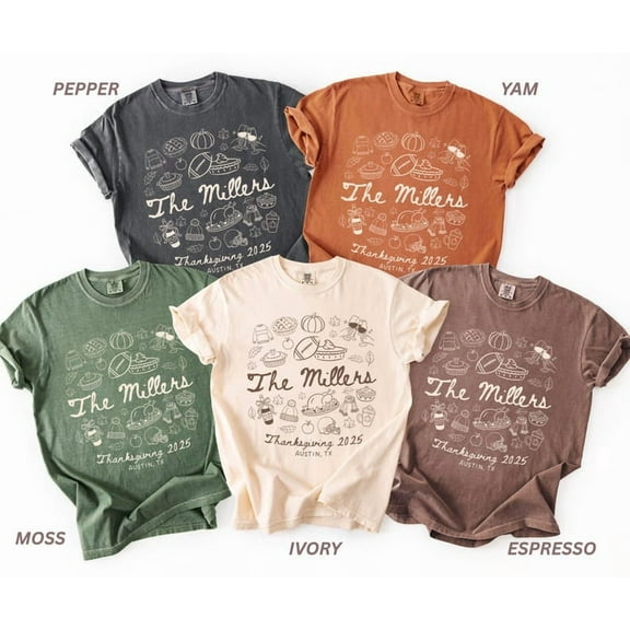 Family Thanksgiving Shirts Funny Thanksgiving Party Group Shirts Matching Thanksgiving T-Shirt
