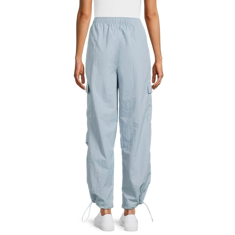 【U LAN】All Day Brushed Parachute Training Pants No Boundaries Juniors' Lightweight Relaxed Parachute Pants