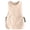 Beige, variant on Slccxzc Men Women's Beige Canvas Vest Apron Stain-Resistant Baking Chef Multi-Pocket Work