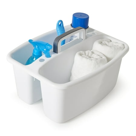 Gracious Living - Large Home Divided Storage Tote Caddy