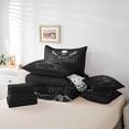 thumbnail image 6 of Erosebridal Motorcycle 7-Piece Bedding Comforter Set,American Eagle Animals King Bedding Sets For Bots Adults,Reversible, 6 of 7