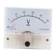 thumbnail image 4 of Medidor de voltaje analógico de panel, voltímetro, CC 0, 20/50/100/200/500 V CC 0-50 V, 4 of 9