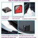 thumbnail image 4 of luces LED inalámbricas para puerta de coche Subaru, compatibles con proyector de sombras fantasmales de cortesía HD de bienvenida. Compatibles con Subaru., 4 of 5