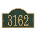 thumbnail image 3 of Whitehall Fast & Easy Arch House Numbers Plaque, 3 of 5