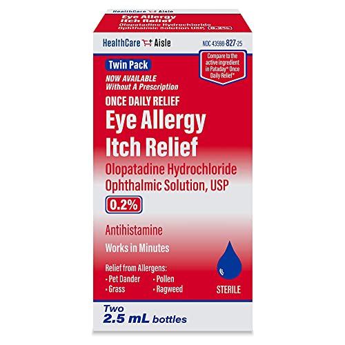 HealthCareAisle Eye Allergy Itch Relief Olopatadine Hydrochloride