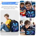 thumbnail image 5 of Mochila Trimety Butterfly Dream Catcher, juego de 3 piezas, azul, 5 of 5