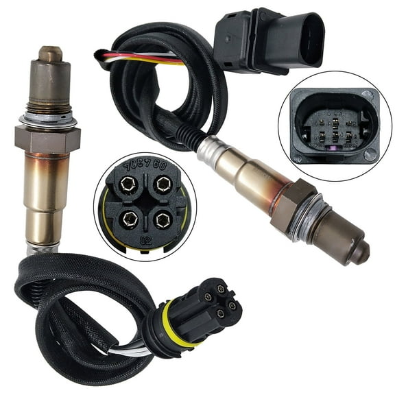 Maxfavor 2Pcs O2 Oxygen Sensor for BMW 128I 135I 323I 325I 328I 330I 2006-2015 Upstream / Downstream