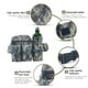 thumbnail image 5 of Riñonera multifuncional, bolsa de hombro resistente al agua, ideal para senderismo, escalada, actividades al aire libre, con bolsillo para botella de agua., 5 of 7