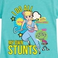 thumbnail image 3 of Toy Story 4 - I Do My Own Stunts Bo - Toddler & Youth Girls Short Sleeve Graphic T-Shirt, 3 of 5
