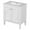 White, variant on GDF Studio Vintage 30" Bathroom Vanity with Ceramic Sink, Soft-Close Door, and Ample Storage, Black