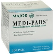 Major Medi-Pads, 100 Count